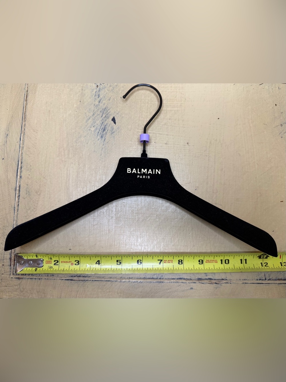 Balmain Kids Hangar Black velvet